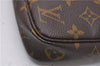 Auth Louis Vuitton Monogram Pochette Accessoires Shoulder Cross Body Pouch 5551D