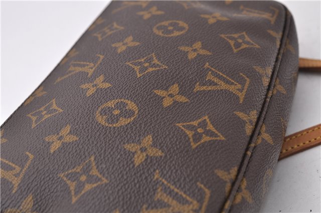 Auth Louis Vuitton Monogram Pochette Accessoires Shoulder Cross Body Pouch 5551D