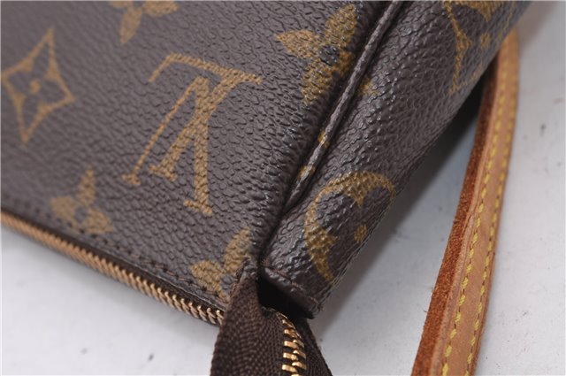 Auth Louis Vuitton Monogram Pochette Accessoires Shoulder Cross Body Pouch 5551D