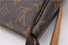 Auth Louis Vuitton Monogram Pochette Accessoires Shoulder Cross Body Pouch 5551D