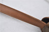 Authentic CELINE Macadam Blason Shoulder Cross Body Bag PVC Leather Brown 5551E