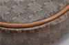 Authentic CELINE Macadam Blason Shoulder Cross Body Bag PVC Leather Brown 5551E