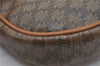 Authentic CELINE Macadam Blason Shoulder Cross Body Bag PVC Leather Brown 5551E