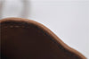 Authentic CELINE Macadam Blason Shoulder Cross Body Bag PVC Leather Brown 5551E