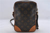 Authentic Louis Vuitton Monogram Danube Shoulder Cross Body Bag M45266 LV 5553D