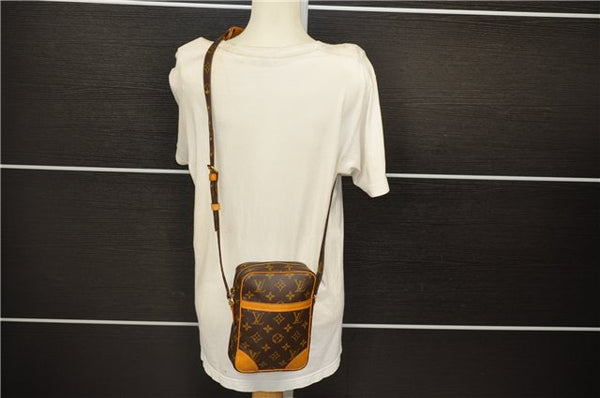 Authentic Louis Vuitton Monogram Danube Shoulder Cross Body Bag M45266 LV 5553D