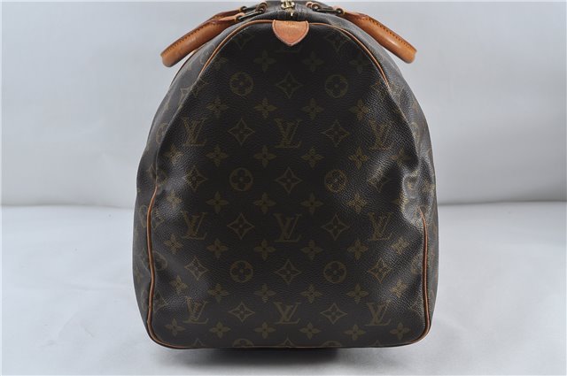 Authentic Louis Vuitton Monogram Keepall 55 Travel Boston Bag M41424 LV 5554D