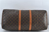 Authentic Louis Vuitton Monogram Keepall 55 Travel Boston Bag M41424 LV 5554D