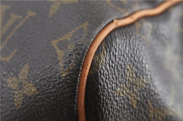 Authentic Louis Vuitton Monogram Keepall 55 Travel Boston Bag M41424 LV 5554D
