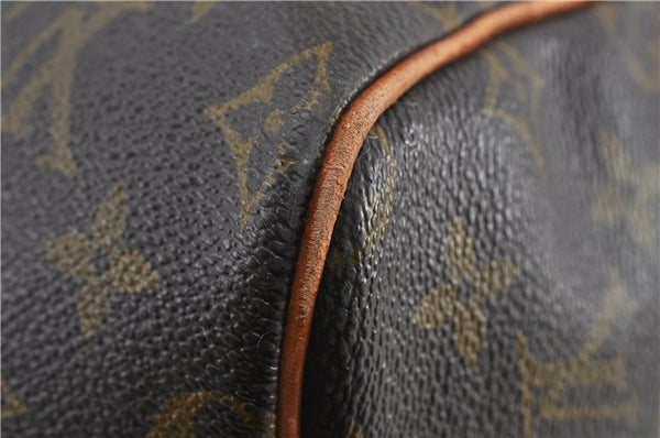 Authentic Louis Vuitton Monogram Keepall 55 Travel Boston Bag M41424 LV 5554D