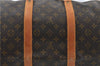 Authentic Louis Vuitton Monogram Keepall 55 Travel Boston Bag M41424 LV 5554D