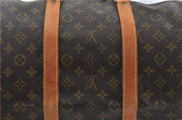 Authentic Louis Vuitton Monogram Keepall 55 Travel Boston Bag M41424 LV 5554D