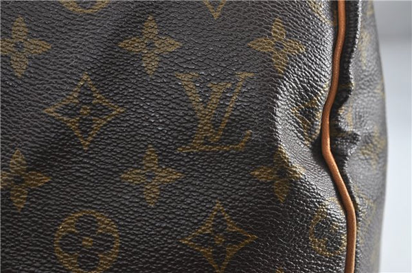 Authentic Louis Vuitton Monogram Keepall 55 Travel Boston Bag M41424 LV 5554D
