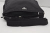 Authentic PRADA Nylon Tessuto Leather Shoulder Cross Body Bag Black 5554I