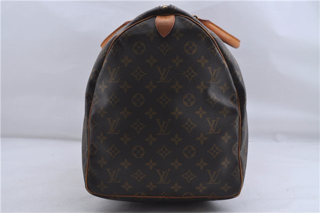 Authentic Louis Vuitton Monogram Keepall 55 Travel Boston Bag M41424 LV 5555D