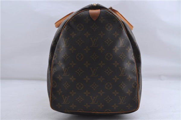 Authentic Louis Vuitton Monogram Keepall 55 Travel Boston Bag M41424 LV 5555D