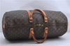 Authentic Louis Vuitton Monogram Keepall 55 Travel Boston Bag M41424 LV 5555D