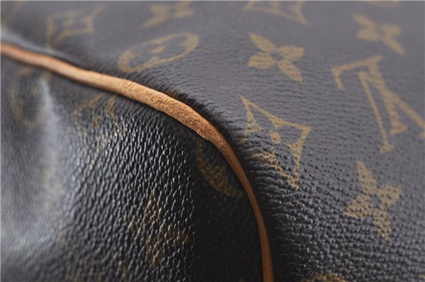 Authentic Louis Vuitton Monogram Keepall 55 Travel Boston Bag M41424 LV 5555D