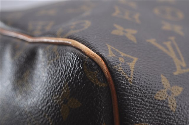 Authentic Louis Vuitton Monogram Keepall 55 Travel Boston Bag M41424 LV 5555D