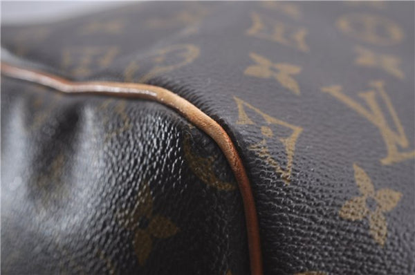 Authentic Louis Vuitton Monogram Keepall 55 Travel Boston Bag M41424 LV 5555D