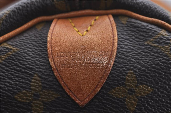 Authentic Louis Vuitton Monogram Keepall 55 Travel Boston Bag M41424 LV 5555D
