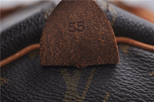 Authentic Louis Vuitton Monogram Keepall 55 Travel Boston Bag M41424 LV 5555D