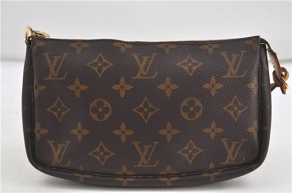 Authentic Louis Vuitton Monogram Pochette Accessoires Pouch M51980 LV 5556D