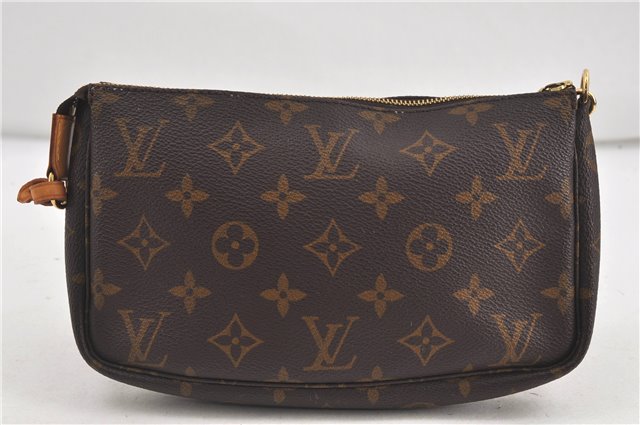 Authentic Louis Vuitton Monogram Pochette Accessoires Pouch M51980 LV 5556D