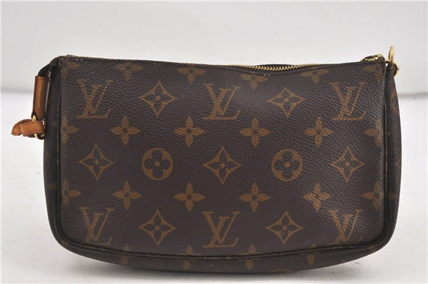 Authentic Louis Vuitton Monogram Pochette Accessoires Pouch M51980 LV 5556D