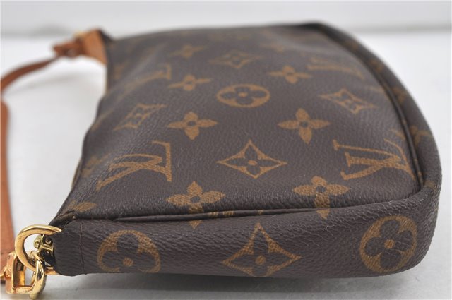Authentic Louis Vuitton Monogram Pochette Accessoires Pouch M51980 LV 5556D