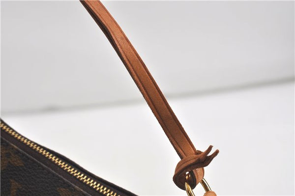 Authentic Louis Vuitton Monogram Pochette Accessoires Pouch M51980 LV 5556D