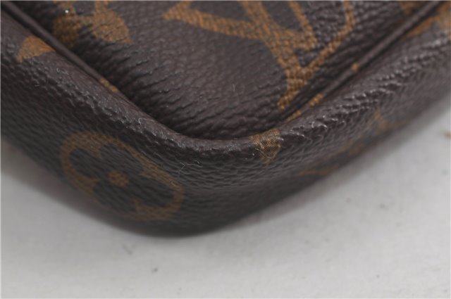 Authentic Louis Vuitton Monogram Pochette Accessoires Pouch M51980 LV 5556D