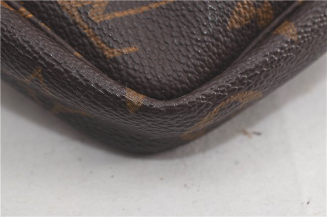 Authentic Louis Vuitton Monogram Pochette Accessoires Pouch M51980 LV 5556D