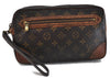 Auth LOUIS VUITTON Monogram Marly Dragonne GM Clutch Hand Bag M51825 LV 5558C