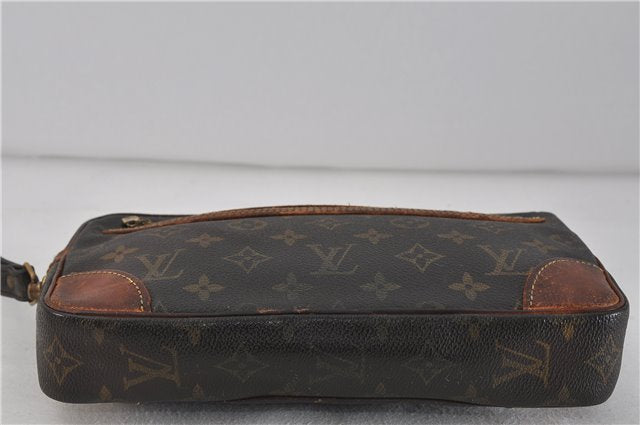 Auth LOUIS VUITTON Monogram Marly Dragonne GM Clutch Hand Bag M51825 LV 5558C