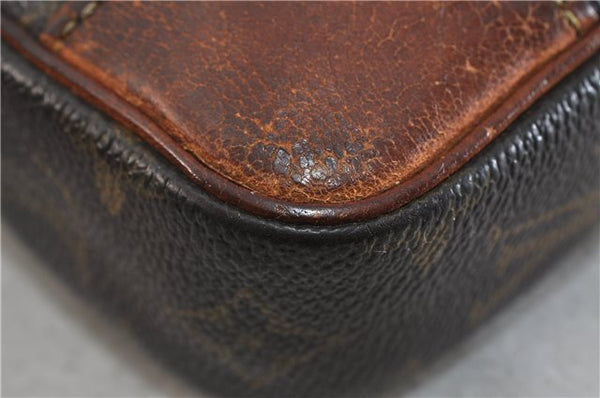 Auth LOUIS VUITTON Monogram Marly Dragonne GM Clutch Hand Bag M51825 LV 5558C