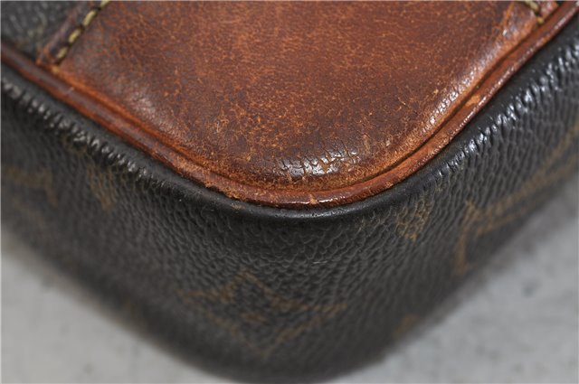 Auth LOUIS VUITTON Monogram Marly Dragonne GM Clutch Hand Bag M51825 LV 5558C