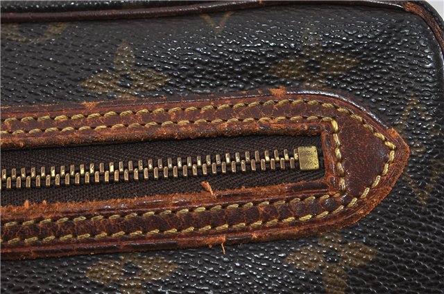 Auth LOUIS VUITTON Monogram Marly Dragonne GM Clutch Hand Bag M51825 LV 5558C