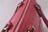 Authentic GUCCI SOHO Tassel 2Way Shoulder Hand Bag Enamel 308362 Pink 5559D