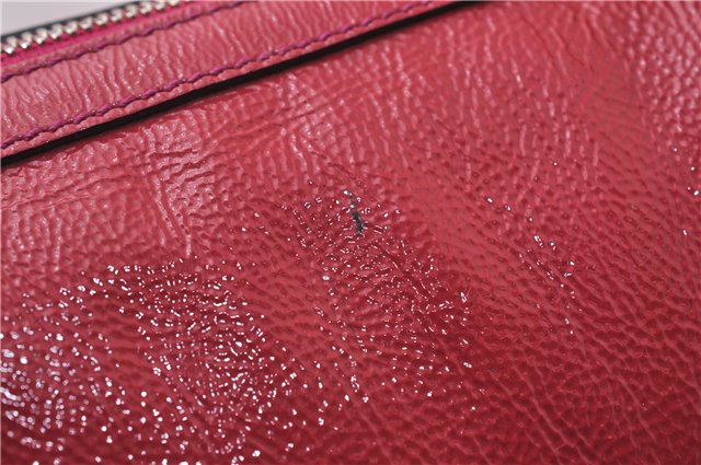 Authentic GUCCI SOHO Tassel 2Way Shoulder Hand Bag Enamel 308362 Pink 5559D