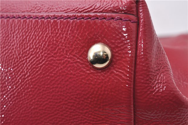 Authentic GUCCI SOHO Tassel 2Way Shoulder Hand Bag Enamel 308362 Pink 5559D