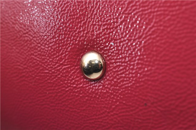 Authentic GUCCI SOHO Tassel 2Way Shoulder Hand Bag Enamel 308362 Pink 5559D