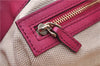 Authentic GUCCI SOHO Tassel 2Way Shoulder Hand Bag Enamel 308362 Pink 5559D