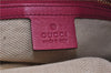 Authentic GUCCI SOHO Tassel 2Way Shoulder Hand Bag Enamel 308362 Pink 5559D