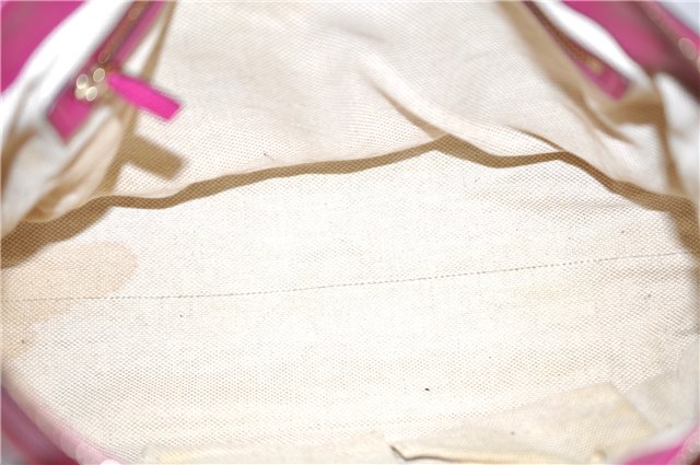 Authentic GUCCI SOHO Tassel 2Way Shoulder Hand Bag Enamel 308362 Pink 5559D