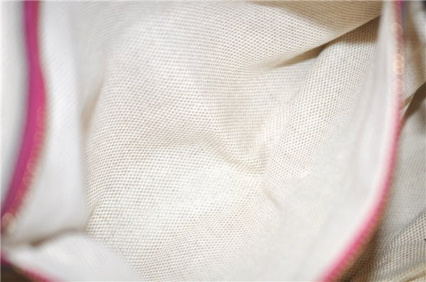 Authentic GUCCI SOHO Tassel 2Way Shoulder Hand Bag Enamel 308362 Pink 5559D