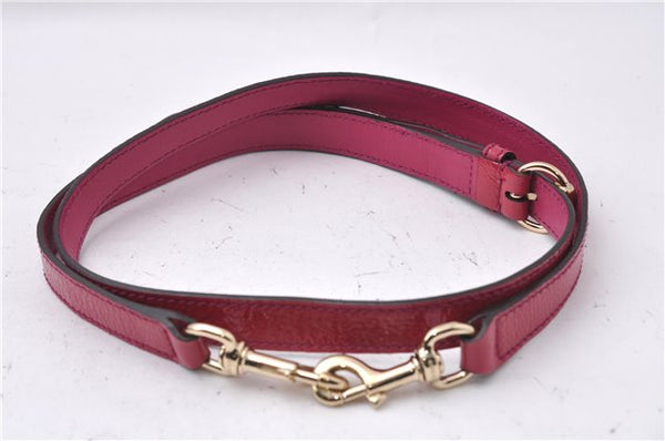 Authentic GUCCI SOHO Tassel 2Way Shoulder Hand Bag Enamel 308362 Pink 5559D