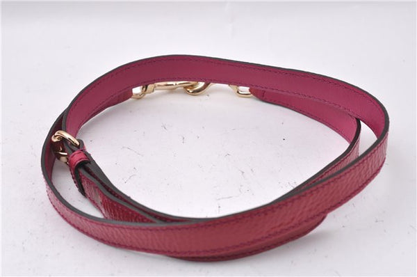 Authentic GUCCI SOHO Tassel 2Way Shoulder Hand Bag Enamel 308362 Pink 5559D