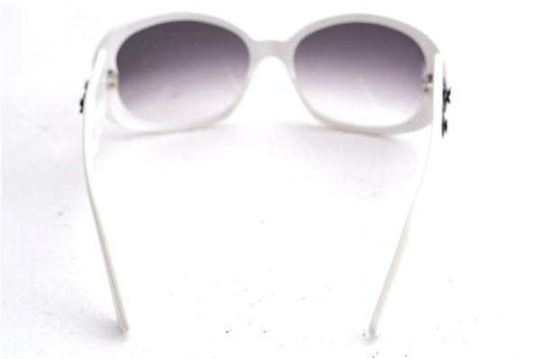 Authentic CHANEL Vintage Camellia Sunglasses Plastic White Box 5560E