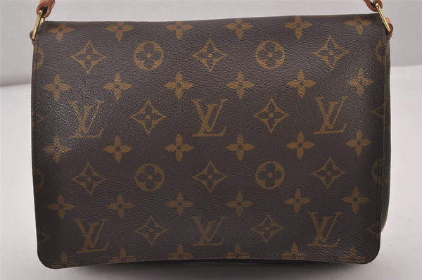 Authentic Louis Vuitton Monogram Musette Tango Shoulder Bag M51257 LV 5560I